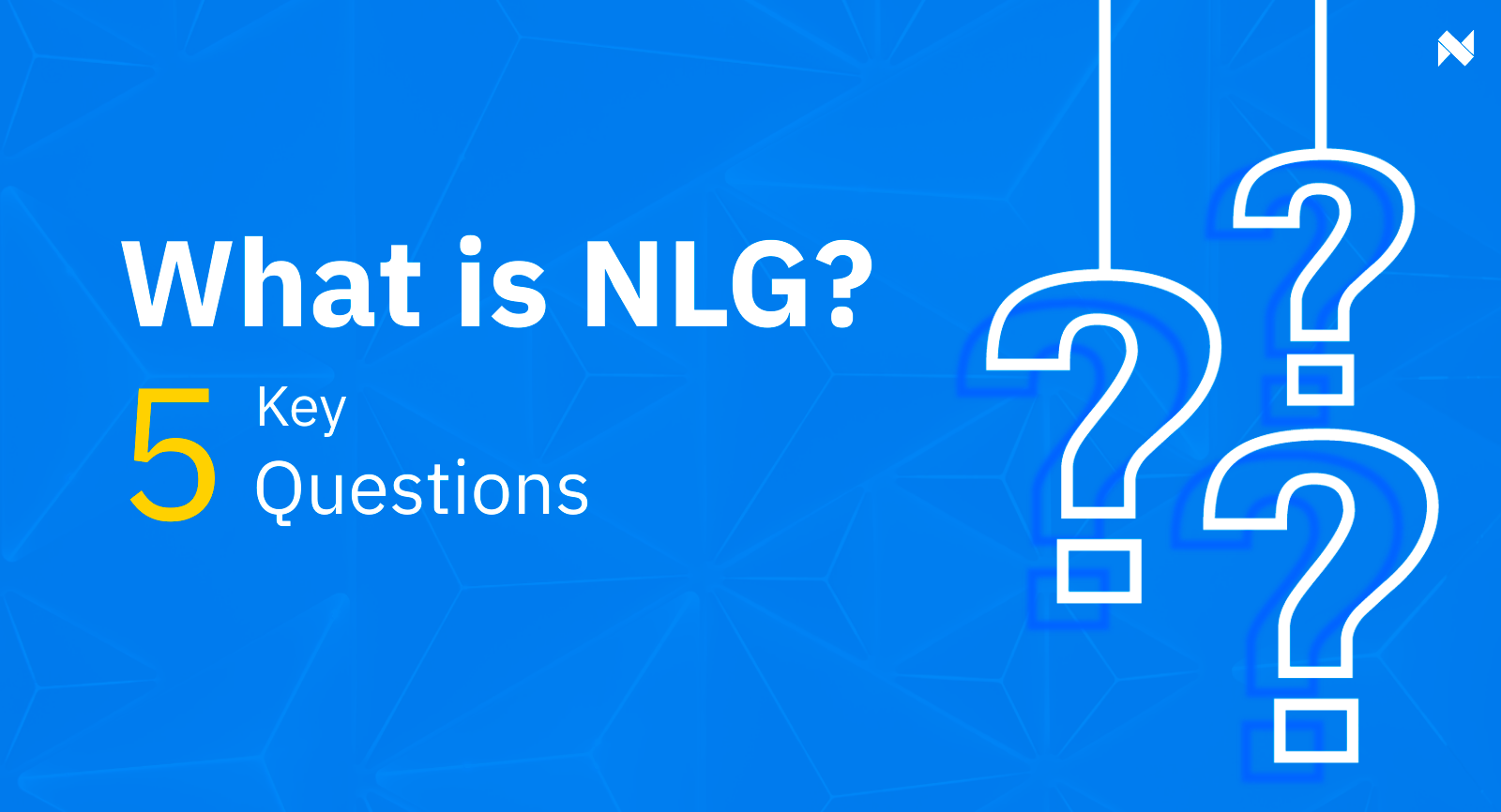 NLG is a subfield of artificial intelligence.