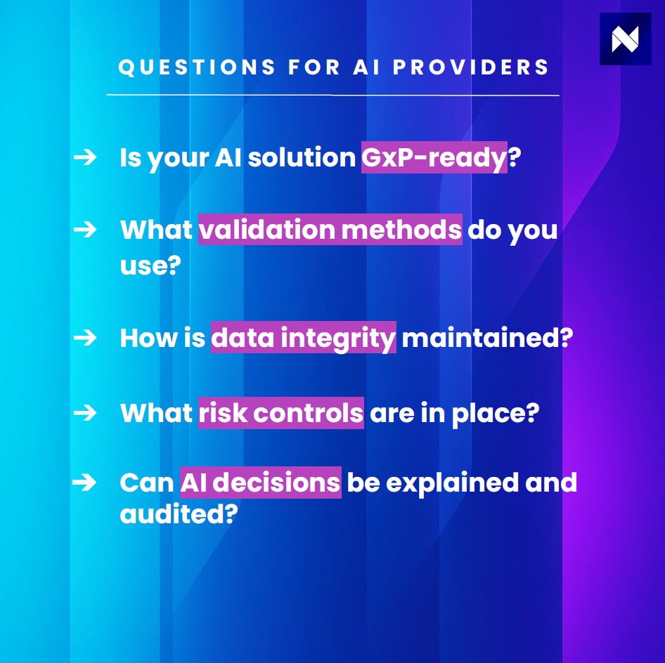 What makes an AI system GxP-ready